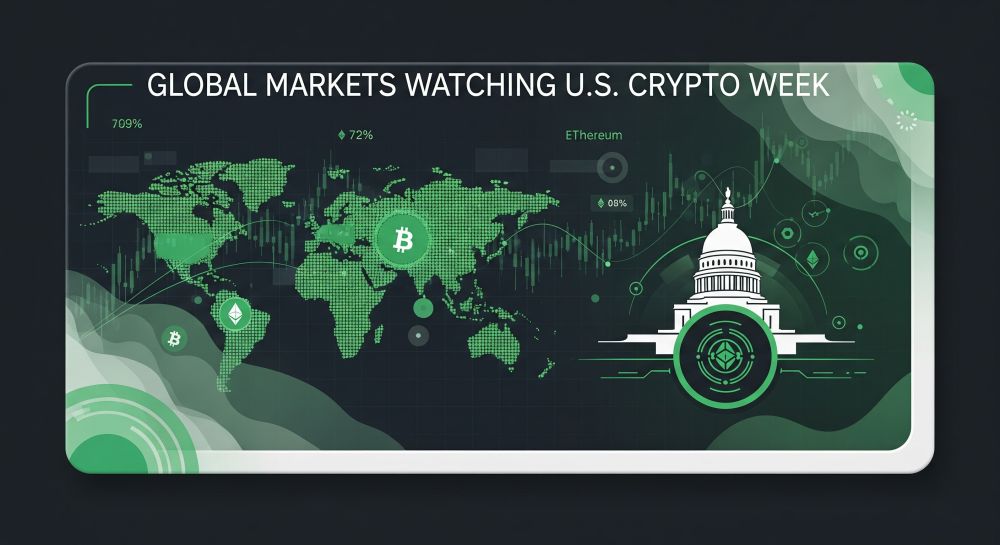 Global Crypto Markets Watch U.S. Crypto Week: What It Signals for the Industry