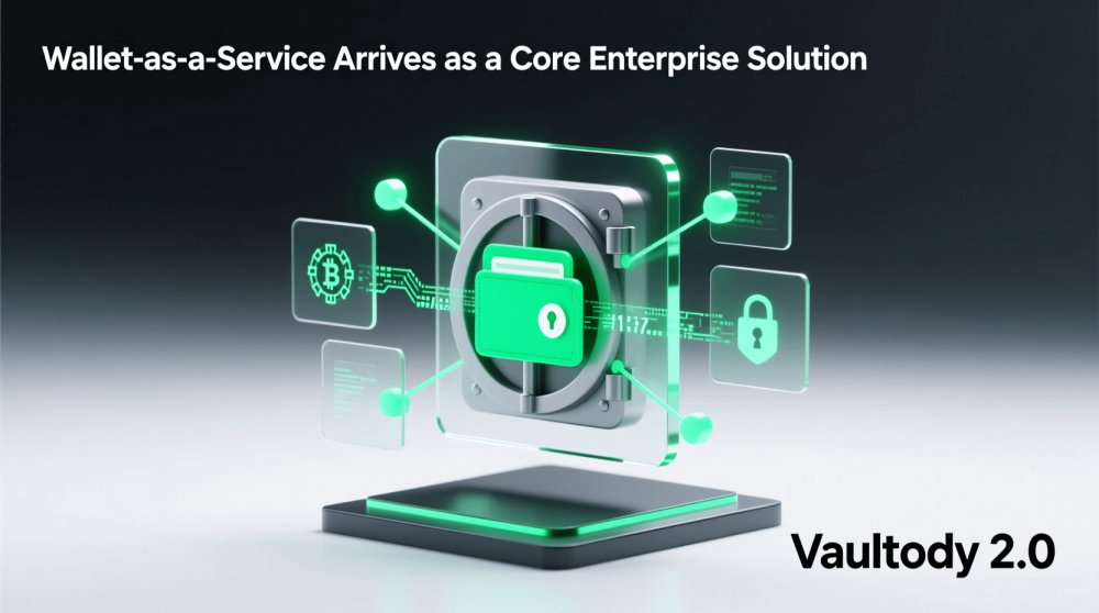 Wallet-as-a-Service Arrives As A Core Enterprise Solution in Vaultody 2.0