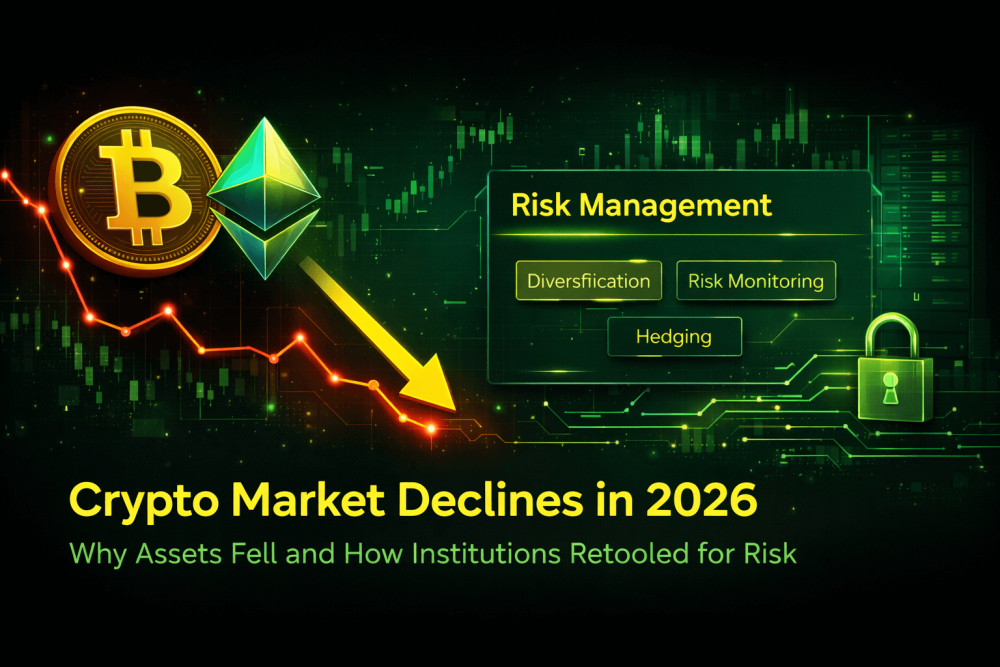 Crypto Market Declines in 2026: Why Assets Fell and How Institutions Retooled for Risk