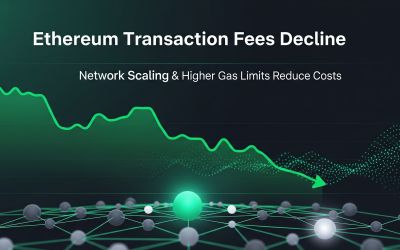 Ethereum Transaction Fees Drop as Network Scales with Higher Gas Limits