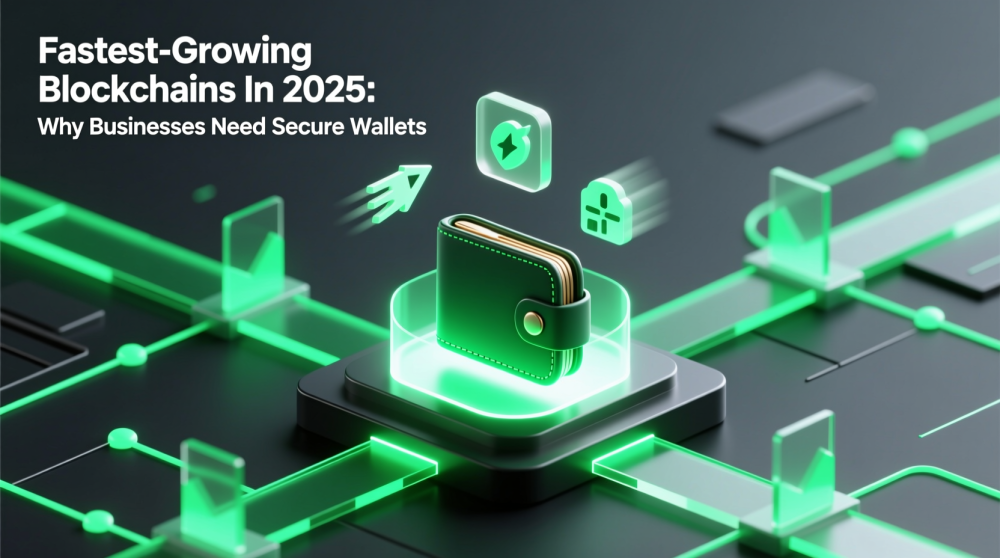 Fastest-Growing Blockchains In 2025: Why Businesses Need Secure Wallets