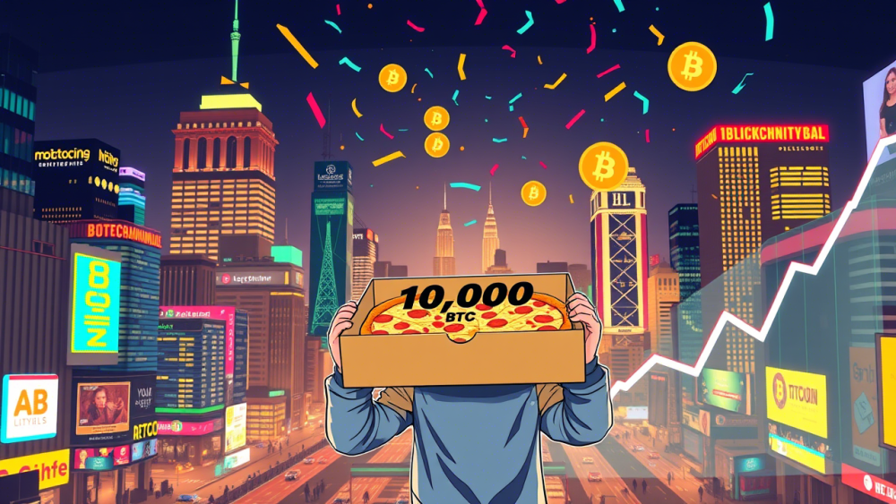 Bitcoin Pizza Day 2025: From 10,000 BTC Pizzas to Bitcoin's Next All-Time High