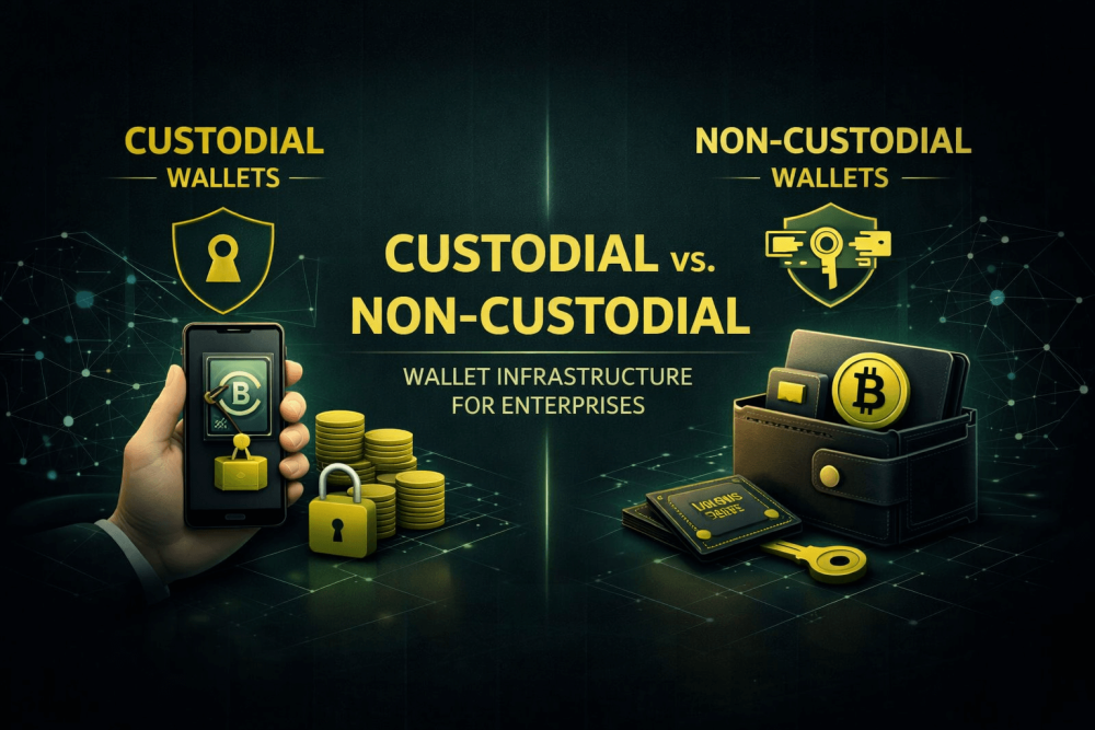 Custodial vs. Non-Custodial Wallet Infrastructure for Enterprises